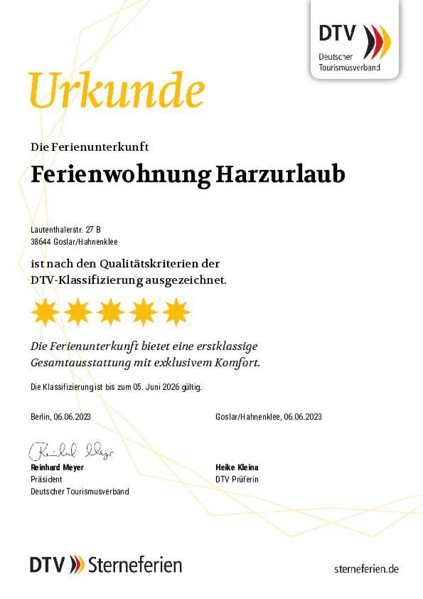 Ferienwohnung Harzurlaub Goslar Kültér fotó